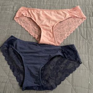 Love by GAP Breathe Lace Bikini Undies (2 pairs)